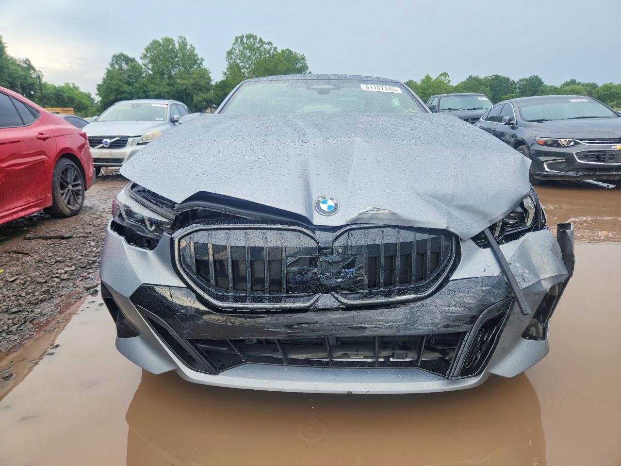 2024 Bmw 530 Xi Gray vin: WBA53FJ08RCP92695
