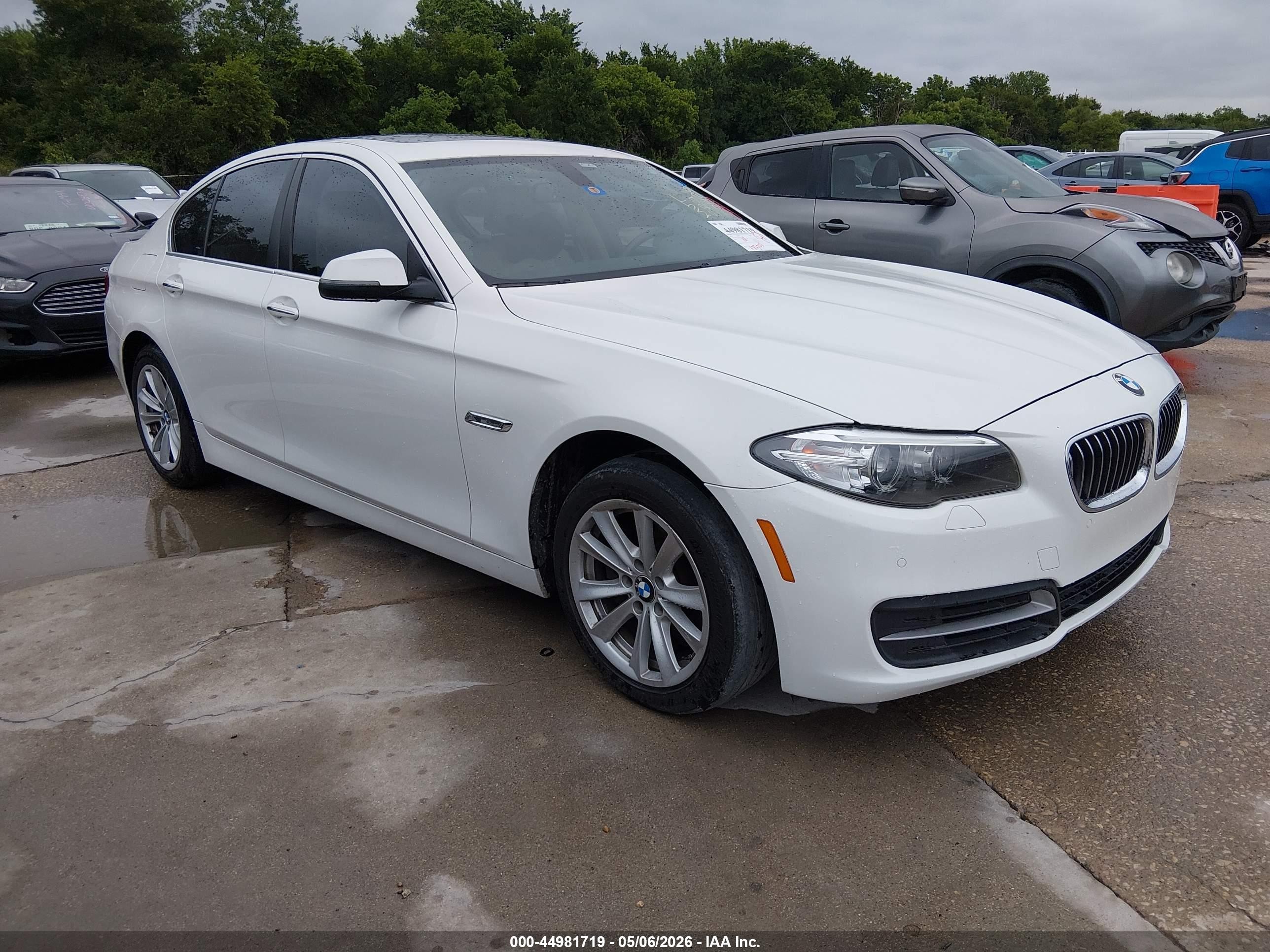 2014 Bmw 528i   Белый vin: WBA5A5C50ED501426
