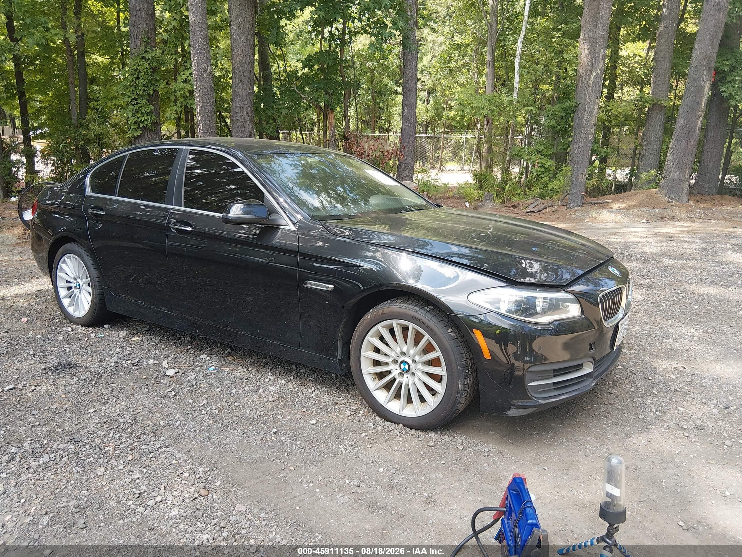 2014 Bmw 528i   Black vin: WBA5A5C50ED502978