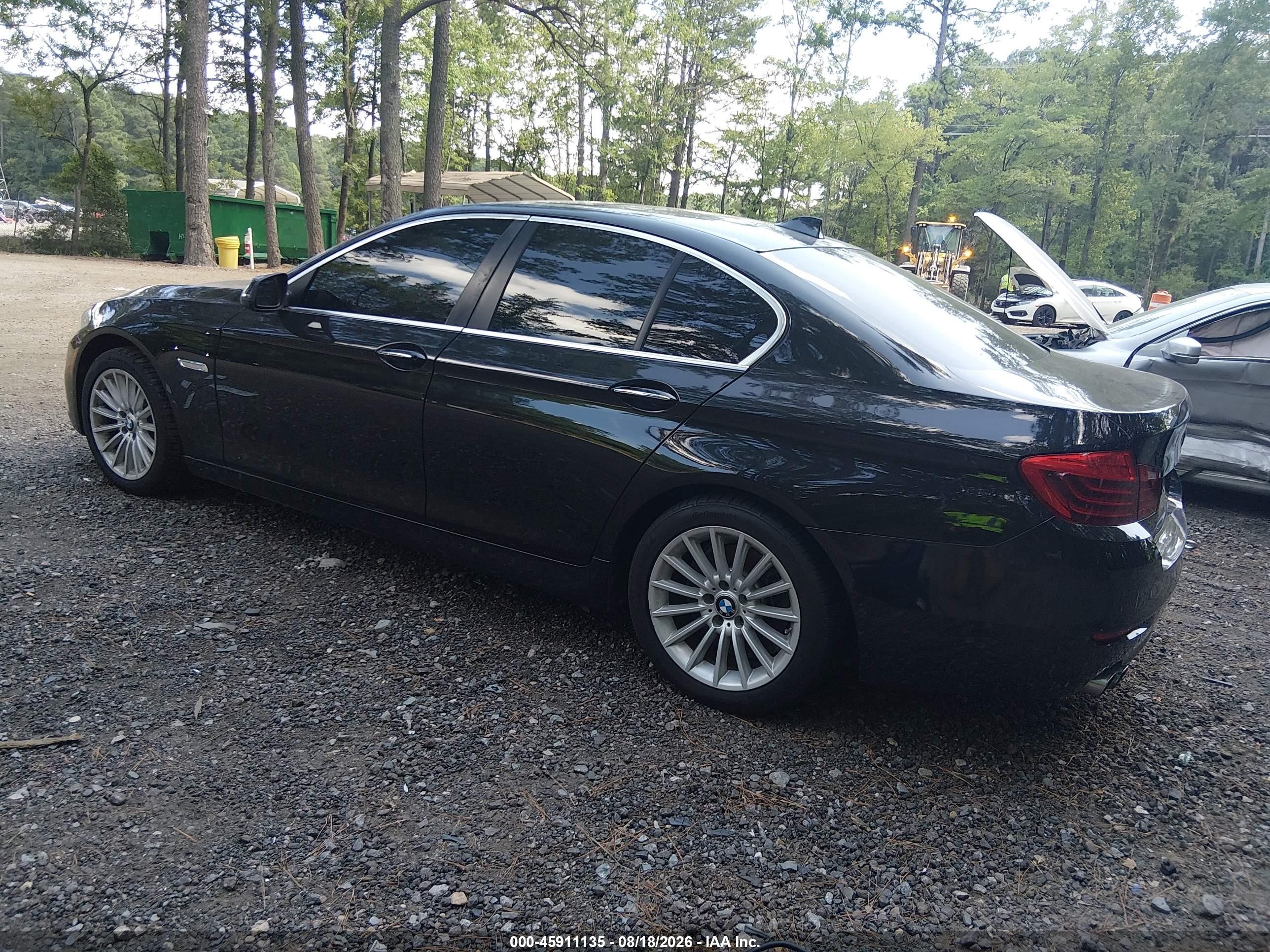 2014 Bmw 528i   Black vin: WBA5A5C50ED502978