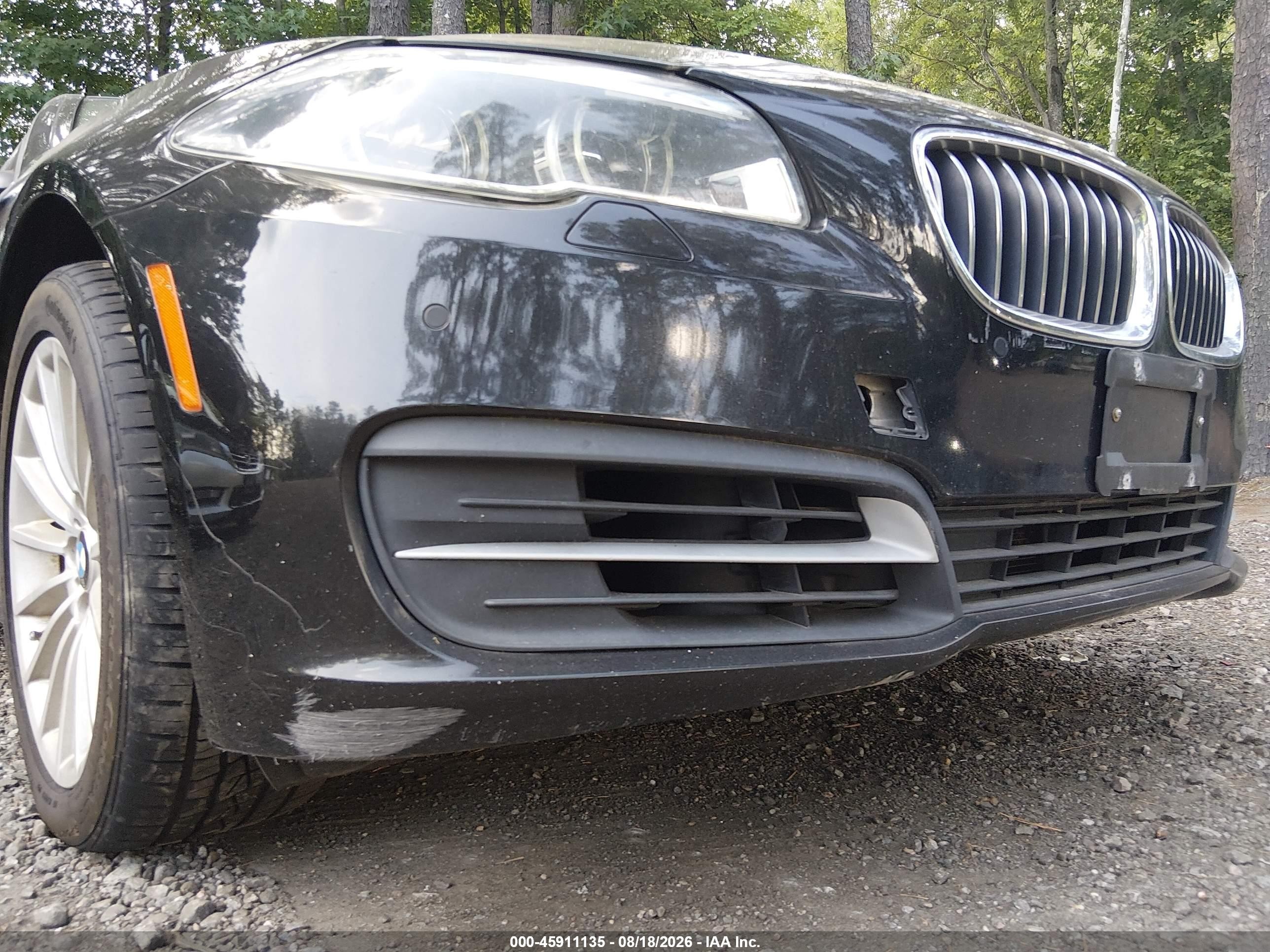 2014 Bmw 528i   Black vin: WBA5A5C50ED502978