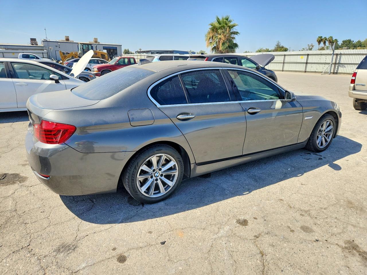 2014 Bmw 528 I Gray vin: WBA5A5C50ED504195