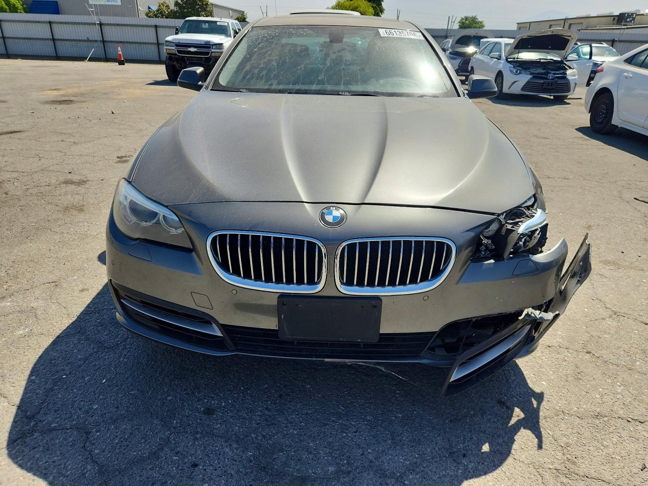 2014 Bmw 528 I Gray vin: WBA5A5C50ED504195