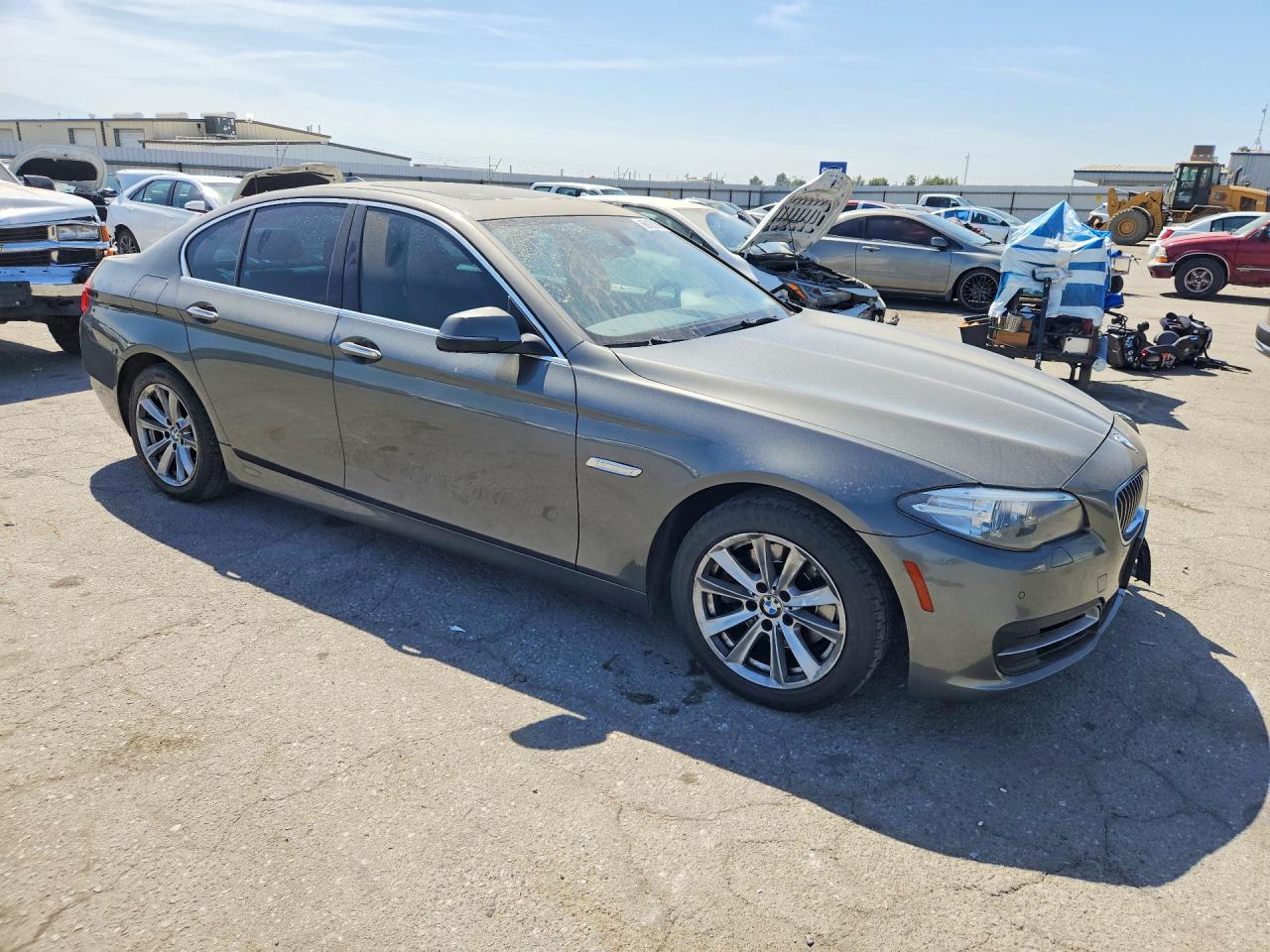 2014 Bmw 528 I Gray vin: WBA5A5C50ED504195