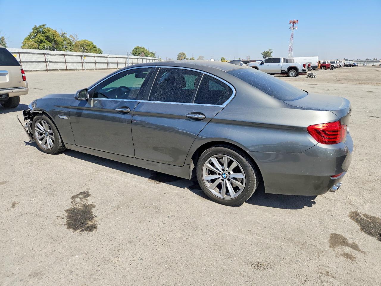 2014 Bmw 528 I Gray vin: WBA5A5C50ED504195