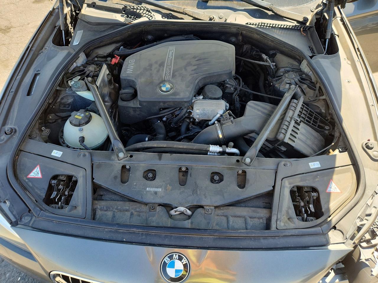 2014 Bmw 528 I Gray vin: WBA5A5C50ED504195
