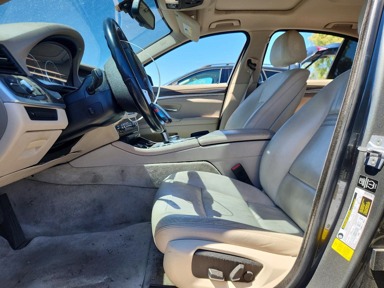 2014 Bmw 528 I Серый vin: WBA5A5C50ED504746