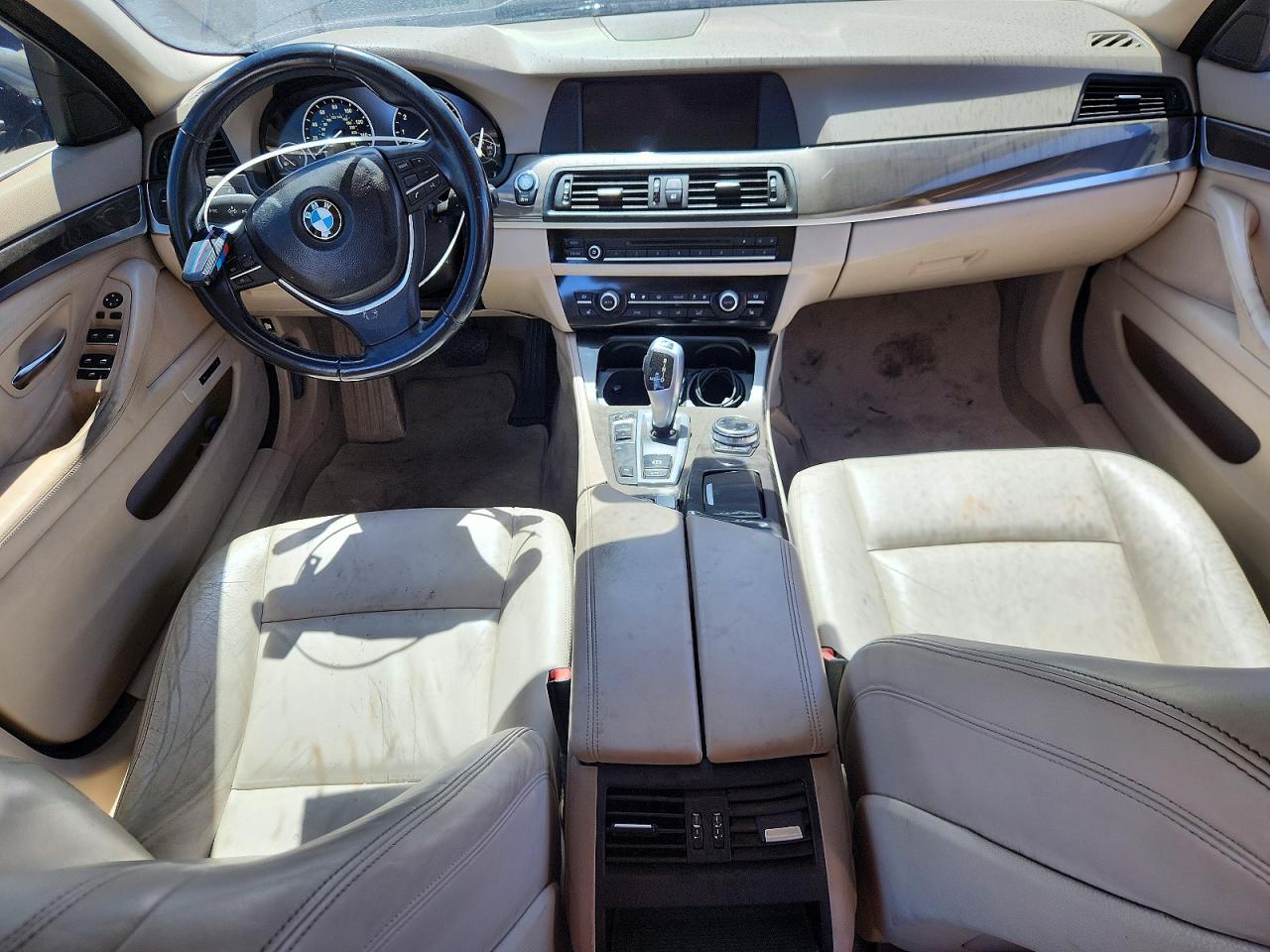 2014 Bmw 528 I Серый vin: WBA5A5C50ED504746