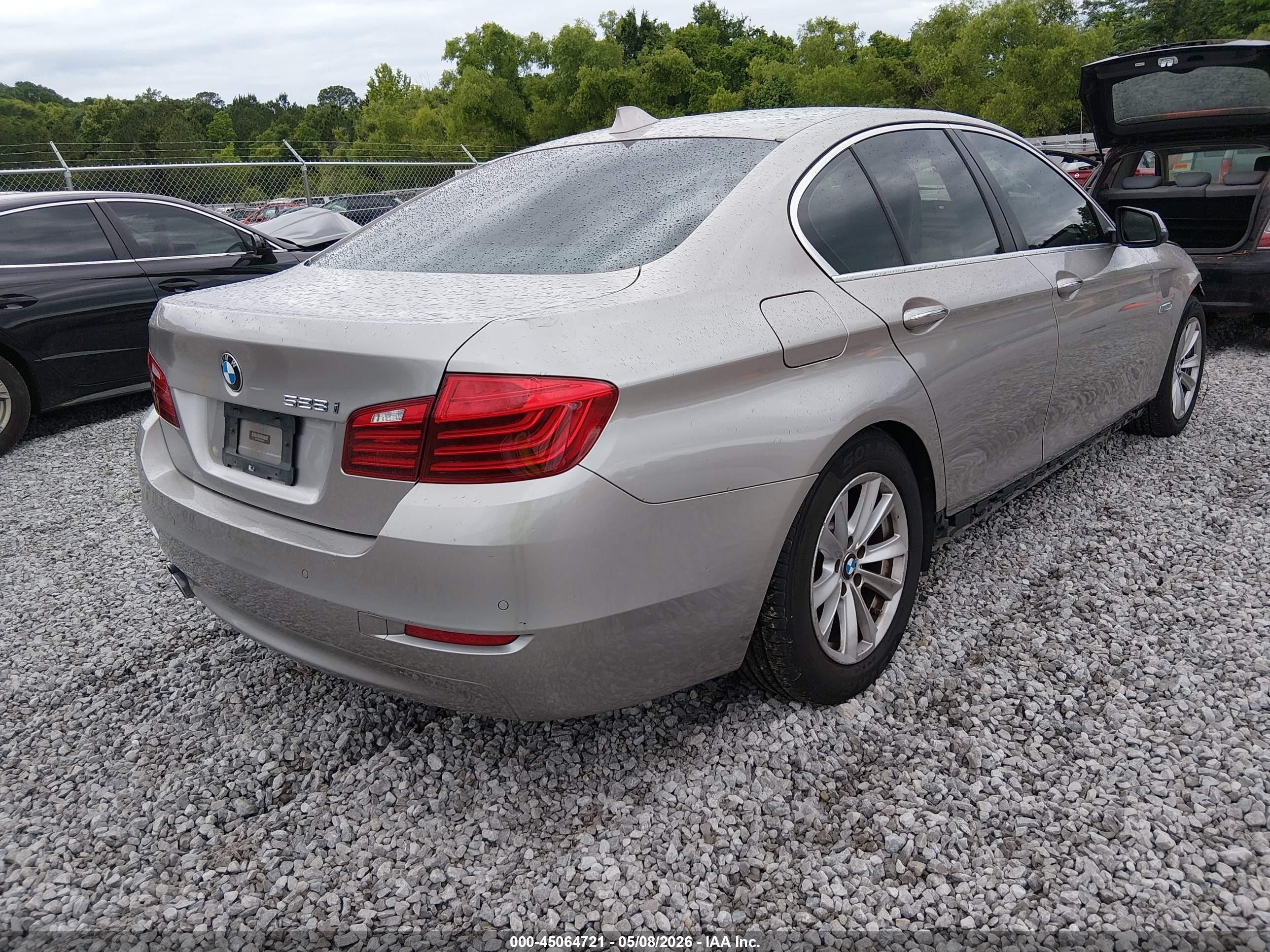 2014 Bmw 528i   Gold vin: WBA5A5C50ED506870
