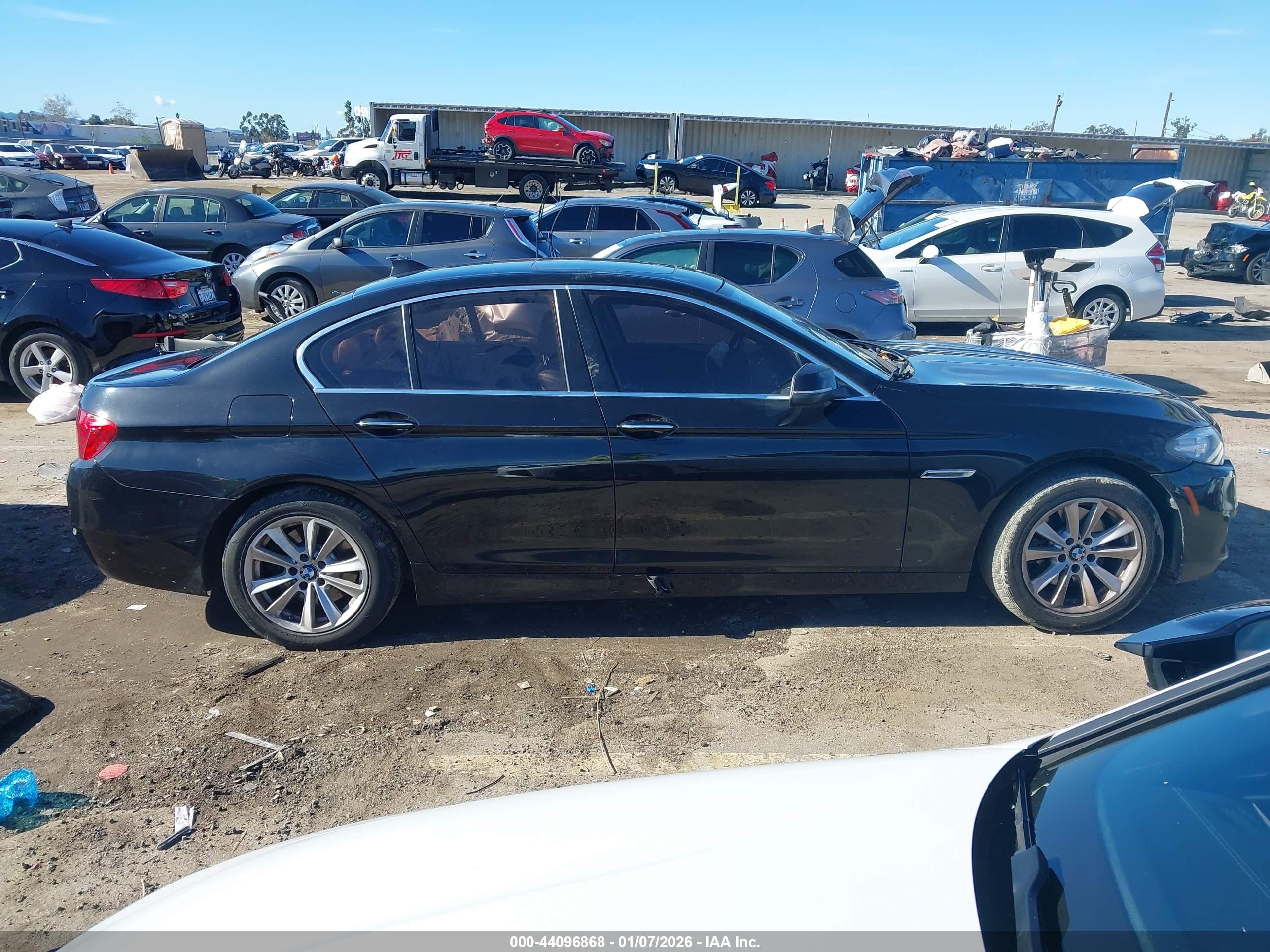 2014 Bmw 528i   Black vin: WBA5A5C50ED509011