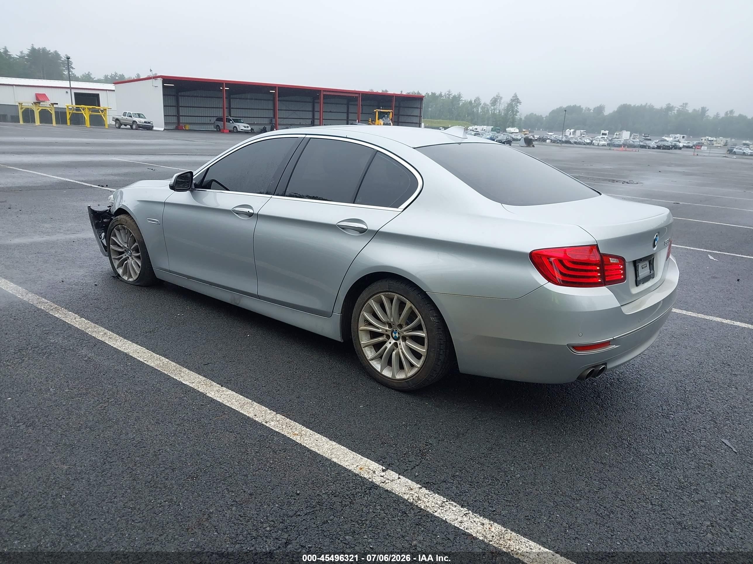 2015 Bmw 528i   Gray vin: WBA5A5C50FD512976