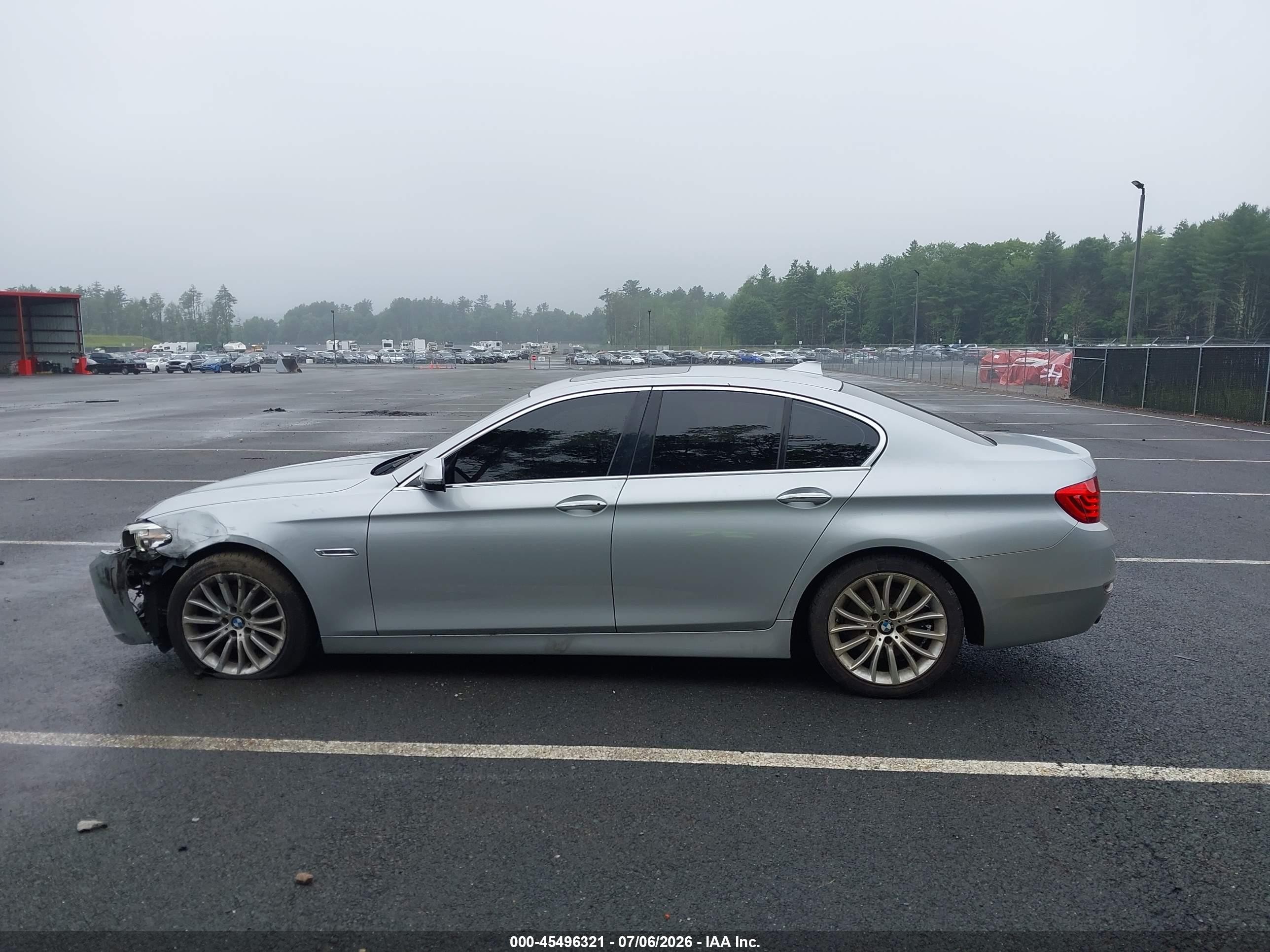 2015 Bmw 528i   Gray vin: WBA5A5C50FD512976