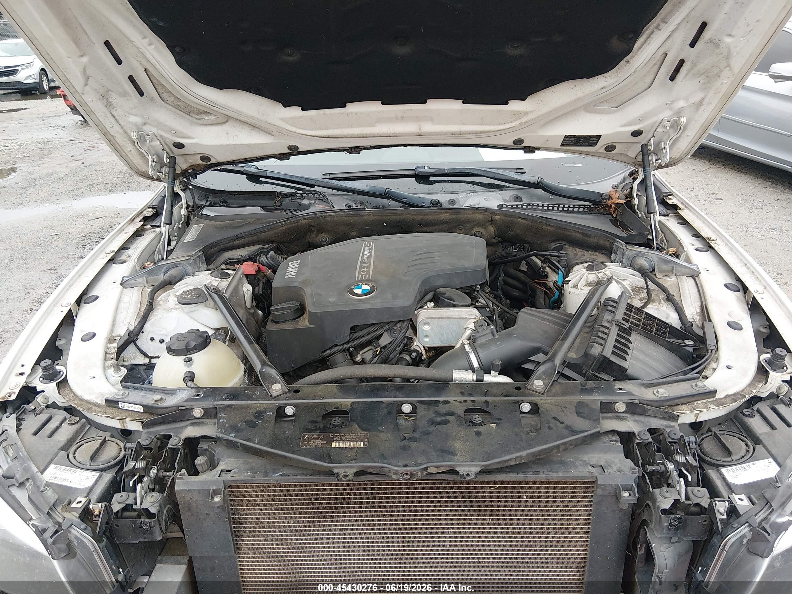 2015 Bmw 528i   Белый vin: WBA5A5C50FD513920