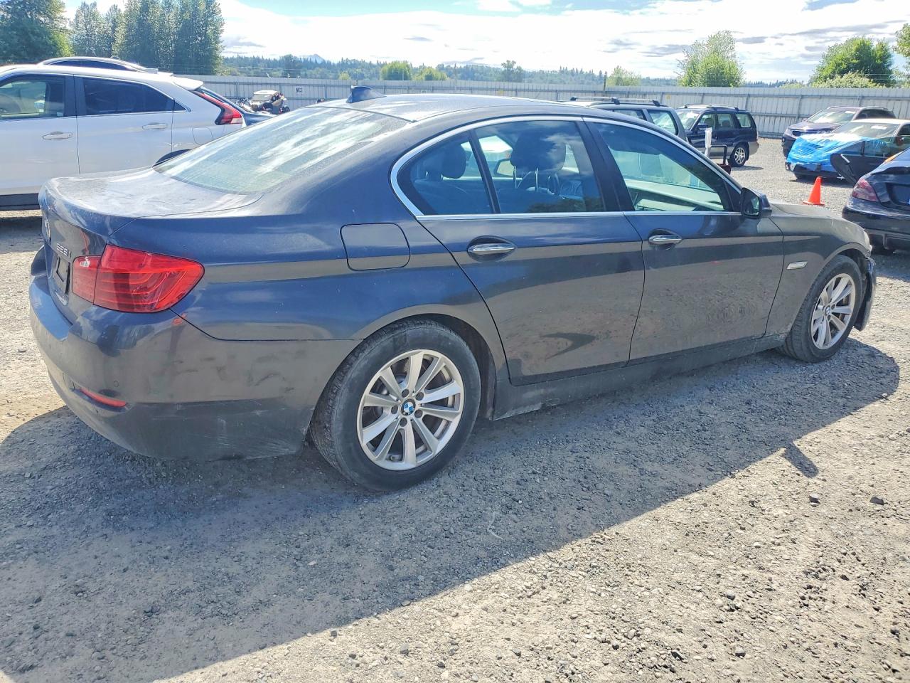 2015 Bmw 528 I Charcoal vin: WBA5A5C50FD515845
