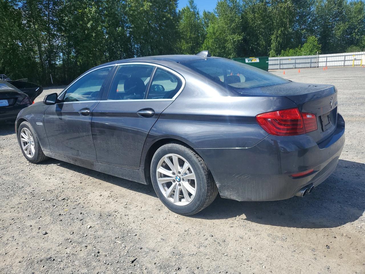 2015 Bmw 528 I Charcoal vin: WBA5A5C50FD515845
