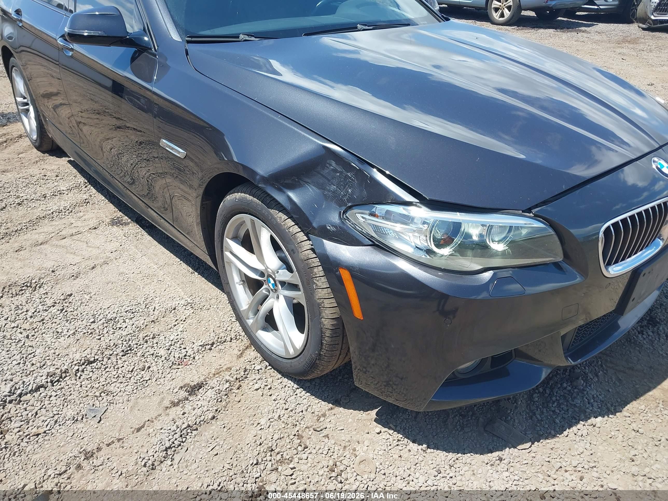 2015 Bmw 528i   Gray vin: WBA5A5C50FD517207
