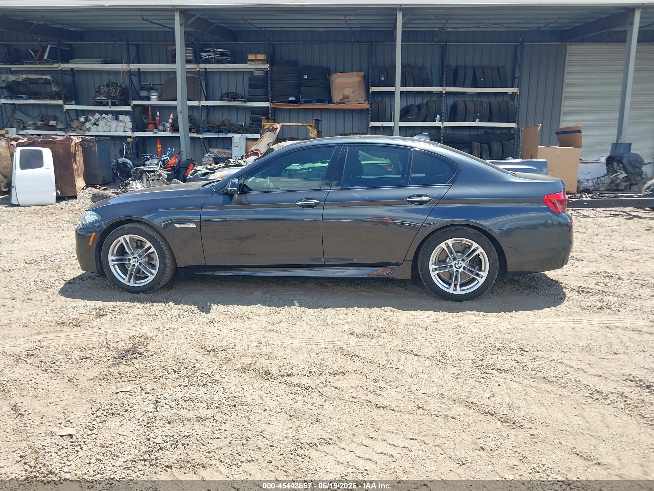 2015 Bmw 528i   Gray vin: WBA5A5C50FD517207