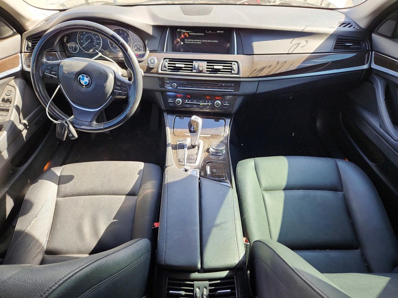 2015 Bmw 528 I White vin: WBA5A5C50FD517417