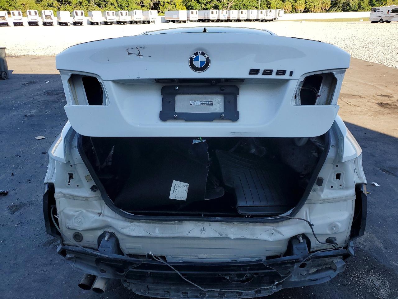 2015 Bmw 528 I White vin: WBA5A5C50FD517451
