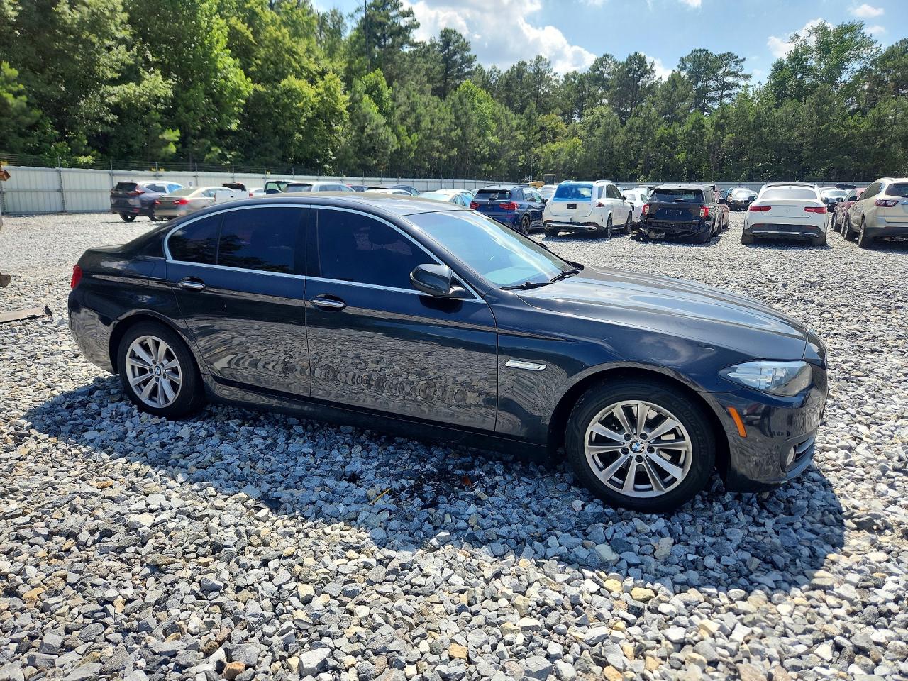 2015 Bmw 528 I Black vin: WBA5A5C50FD520057