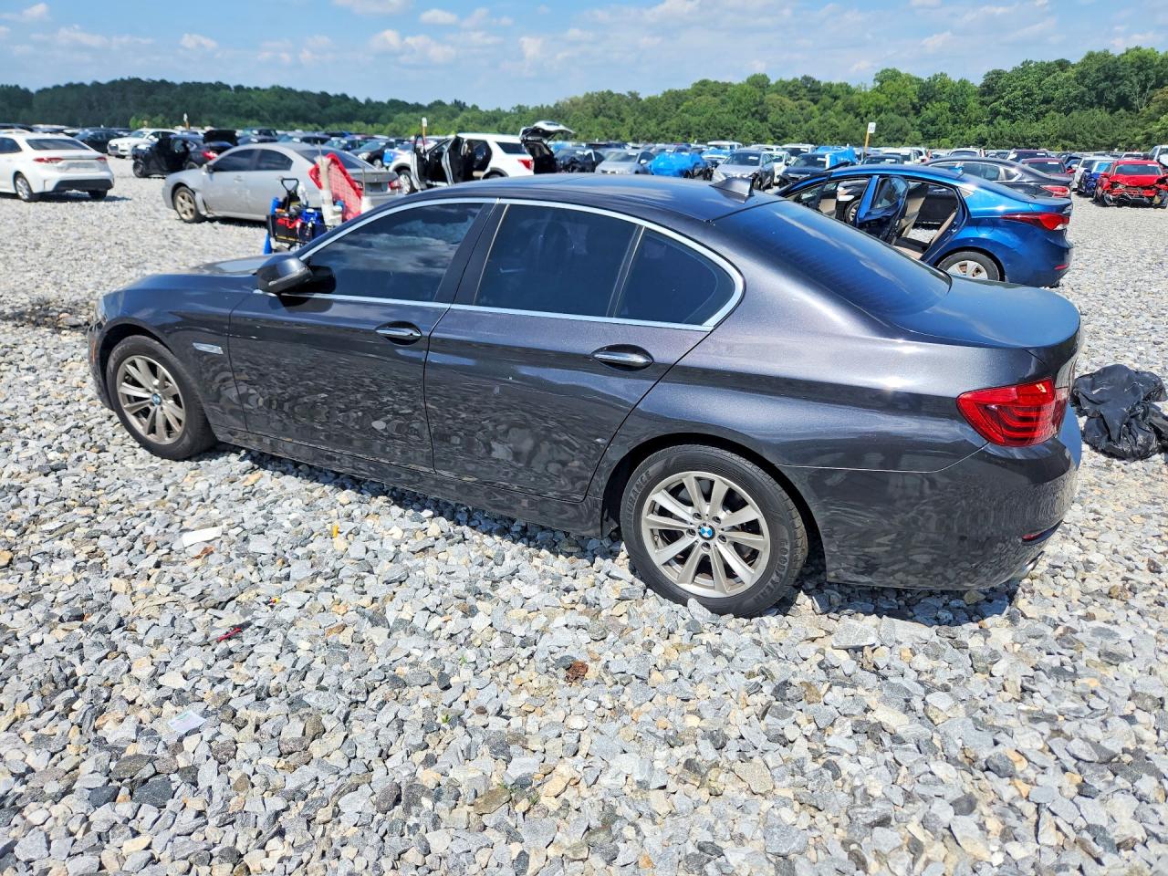 2015 Bmw 528 I Black vin: WBA5A5C50FD520057