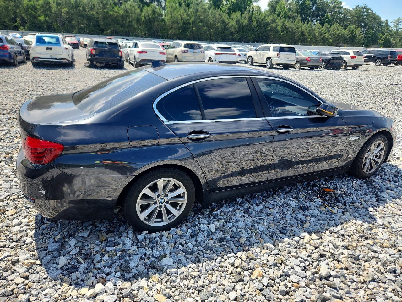 2015 Bmw 528 I Black vin: WBA5A5C50FD520057