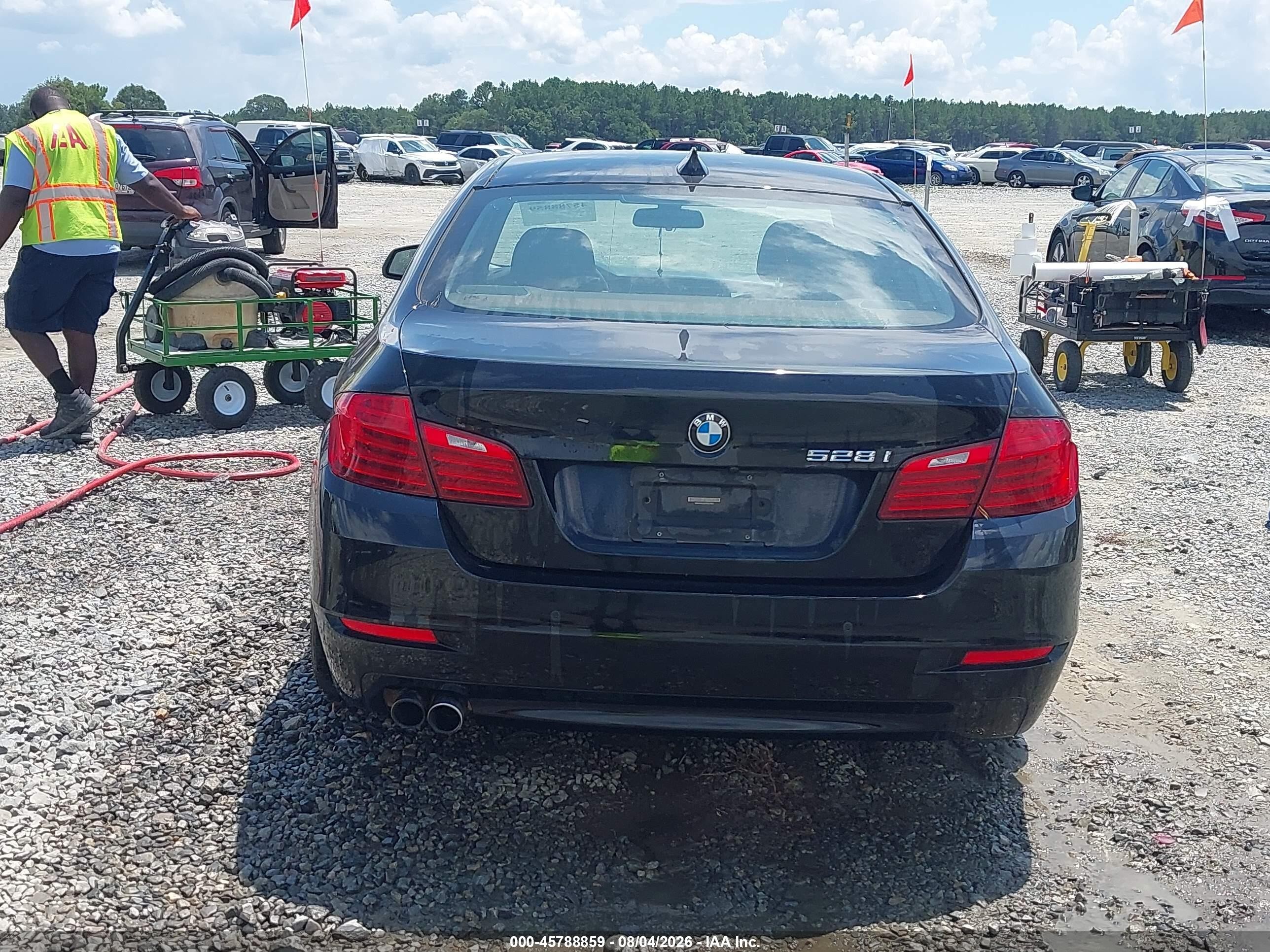 2015 Bmw 528i   Black vin: WBA5A5C50FD521984