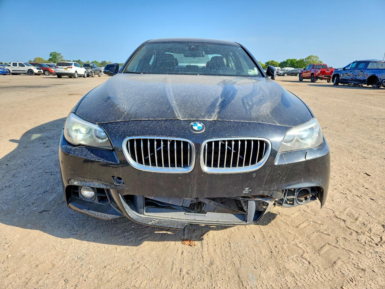 2015 Bmw 528 I Черный vin: WBA5A5C50FD523993