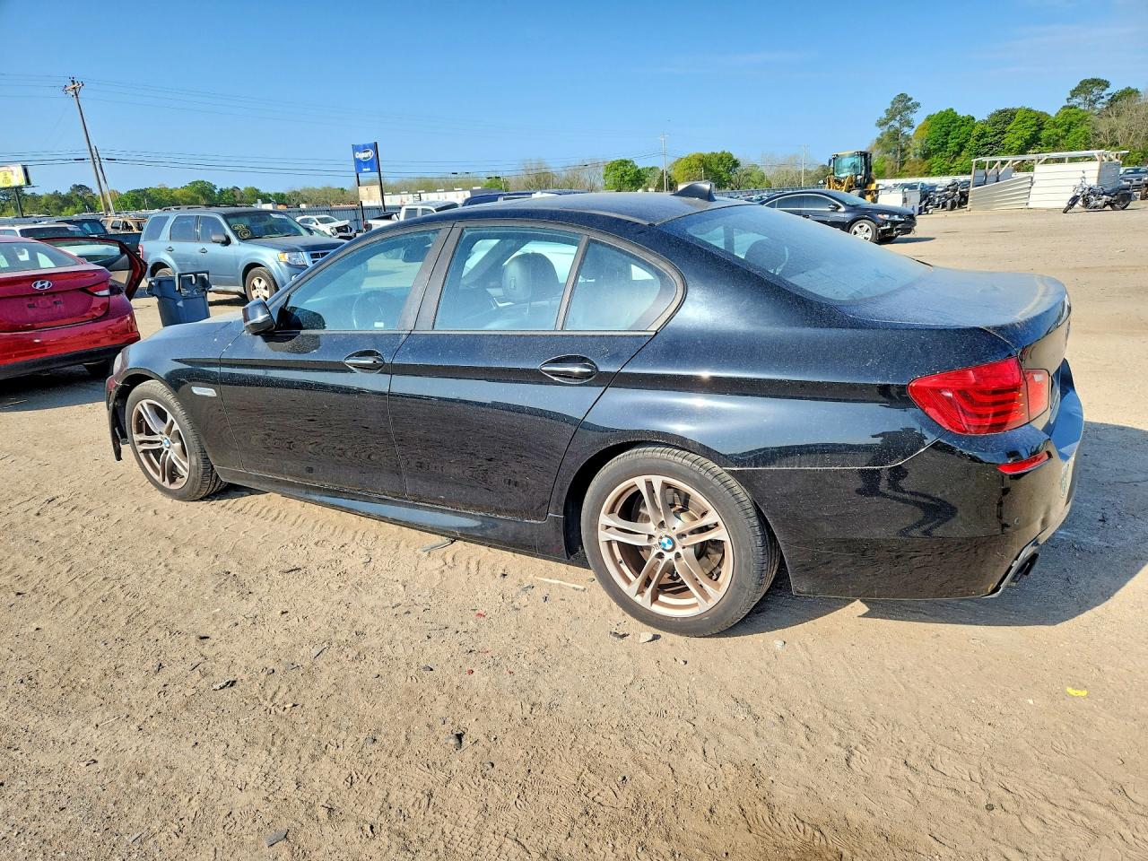 2015 Bmw 528 I Черный vin: WBA5A5C50FD523993