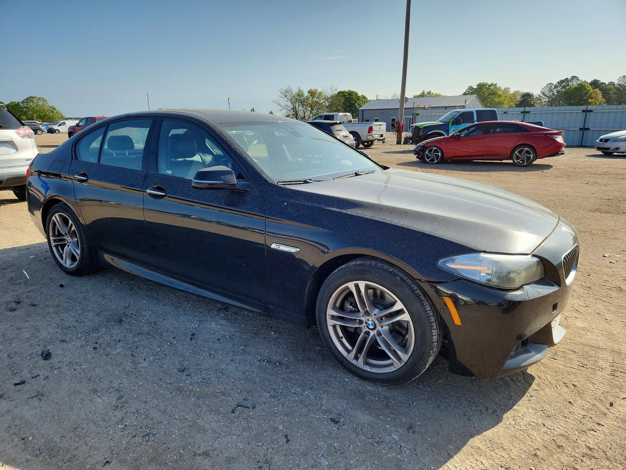 2015 Bmw 528 I Черный vin: WBA5A5C50FD523993