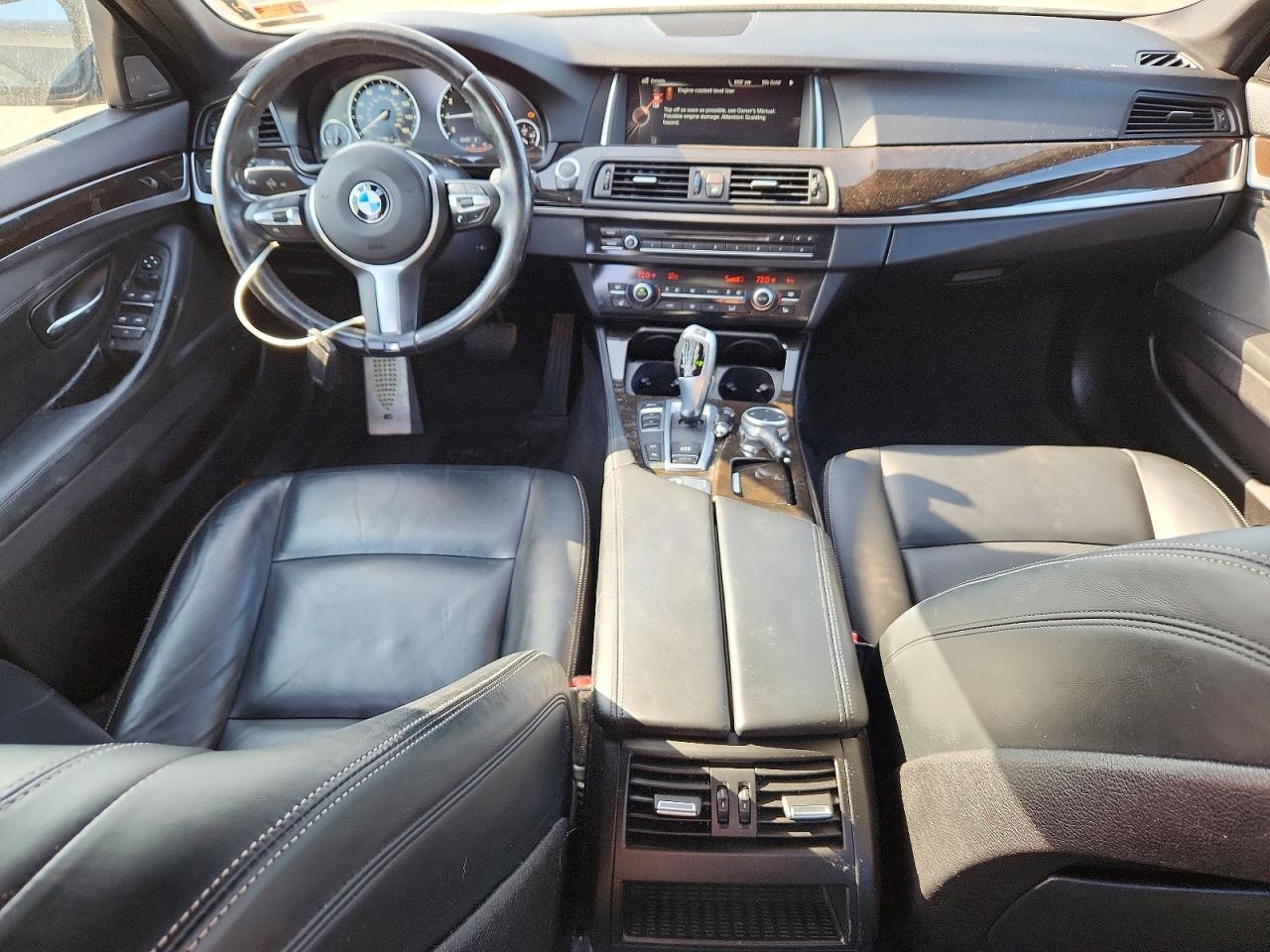 2015 Bmw 528 I Черный vin: WBA5A5C50FD523993