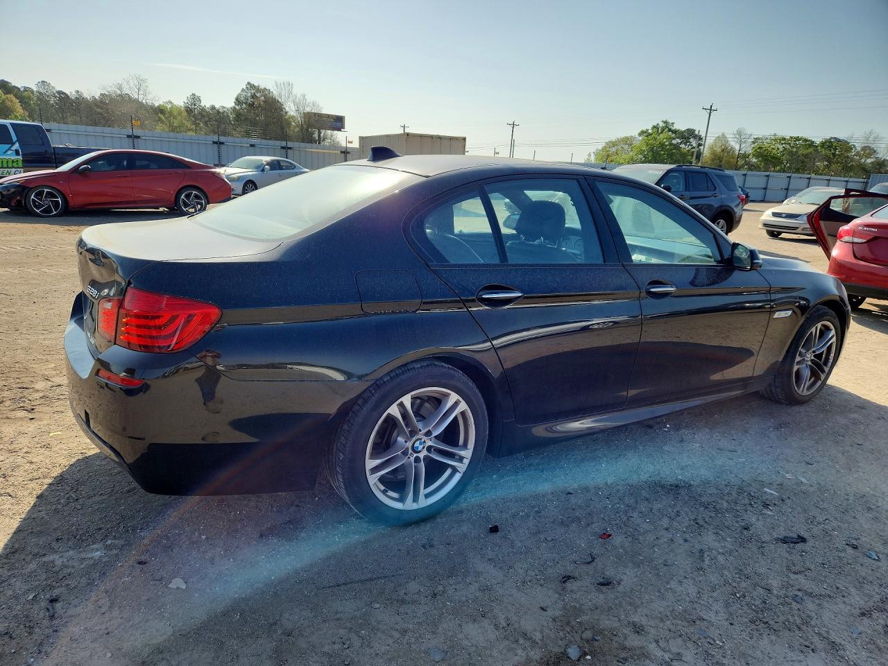 2015 Bmw 528 I Черный vin: WBA5A5C50FD523993