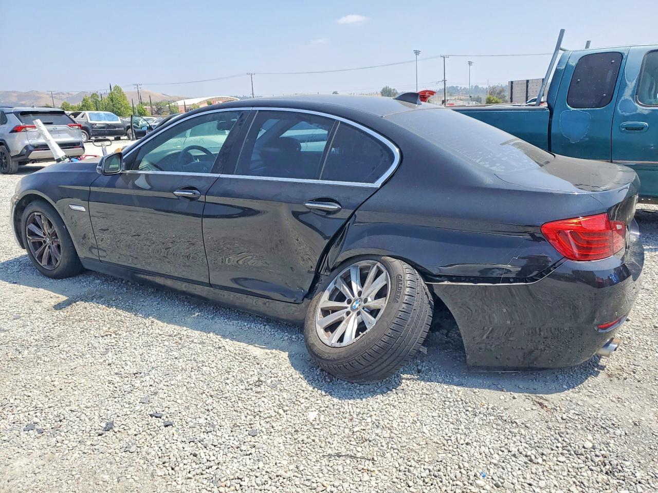 2014 Bmw 528 I Black vin: WBA5A5C51ED501662