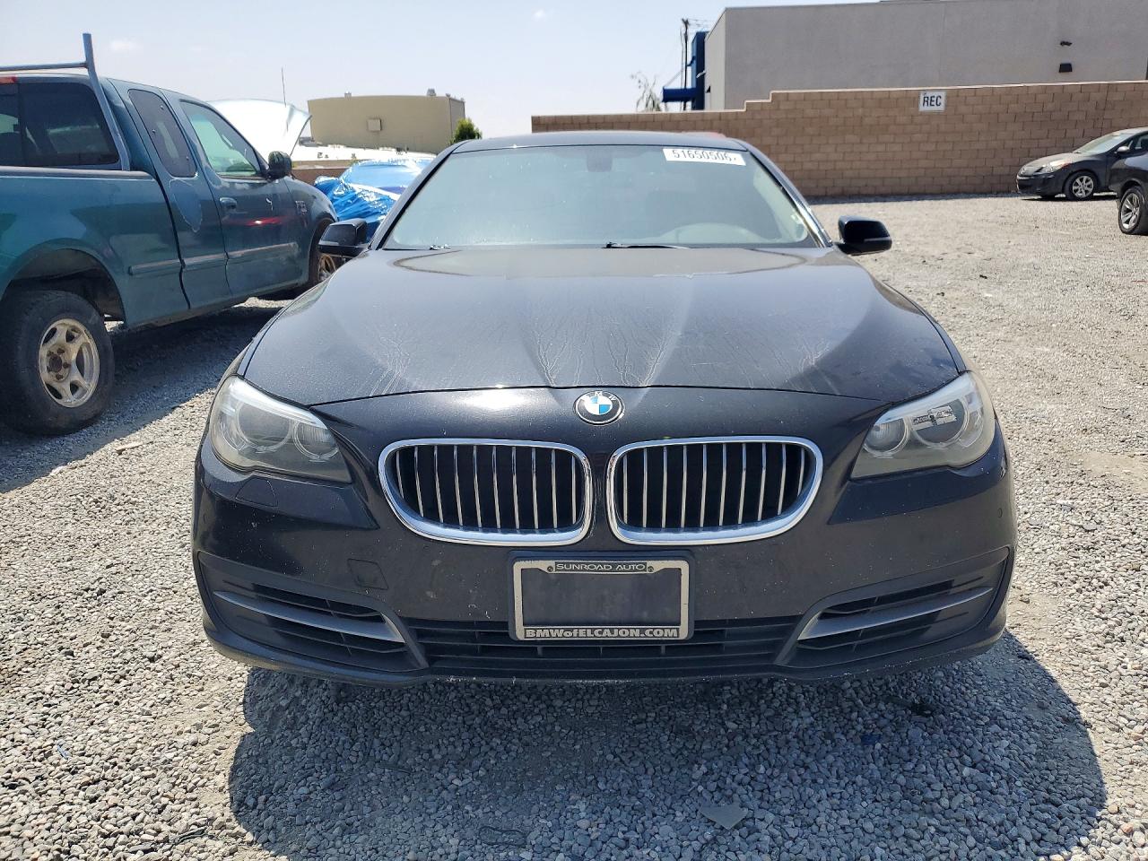 2014 Bmw 528 I Black vin: WBA5A5C51ED501662