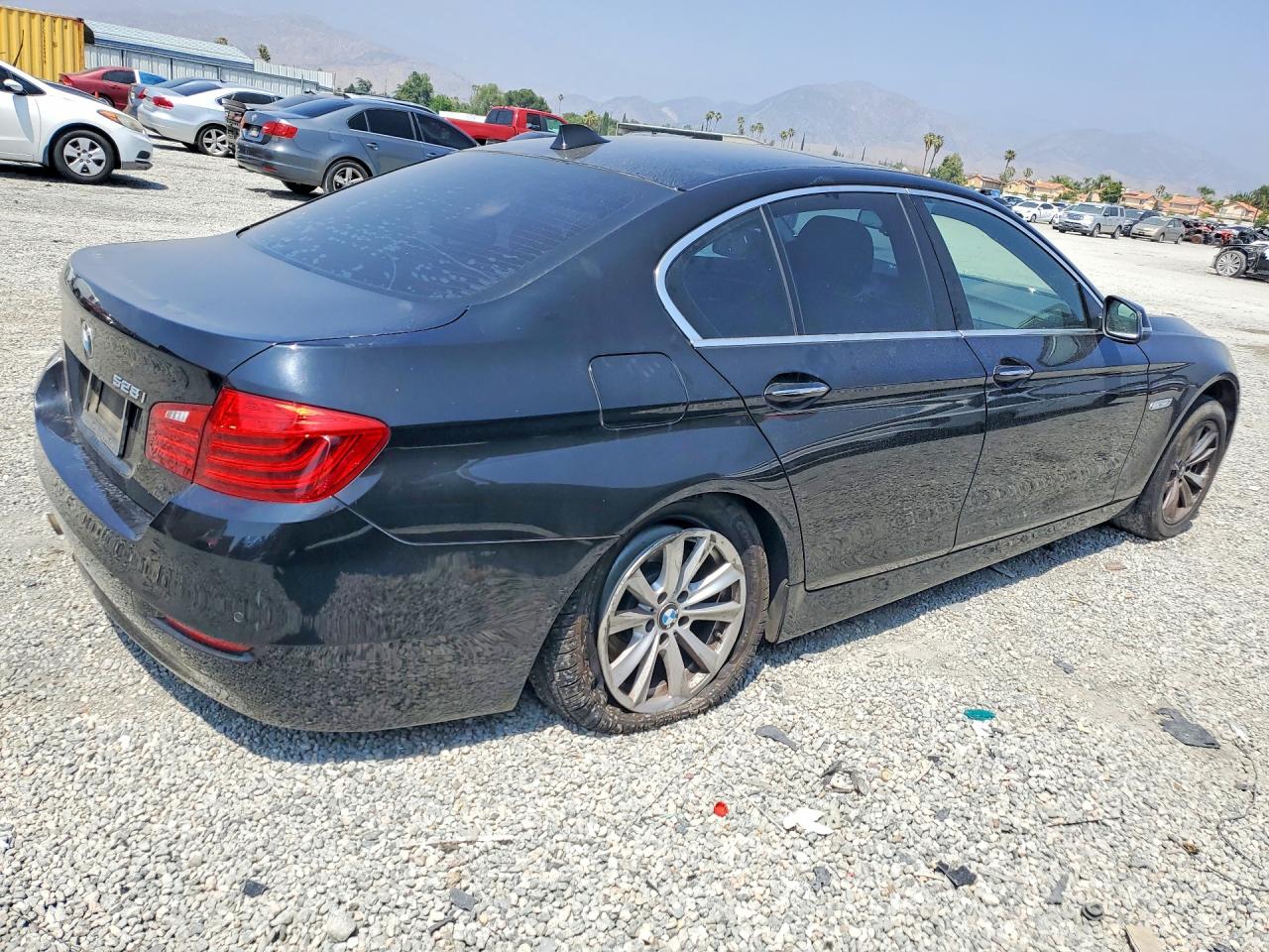 2014 Bmw 528 I Black vin: WBA5A5C51ED501662