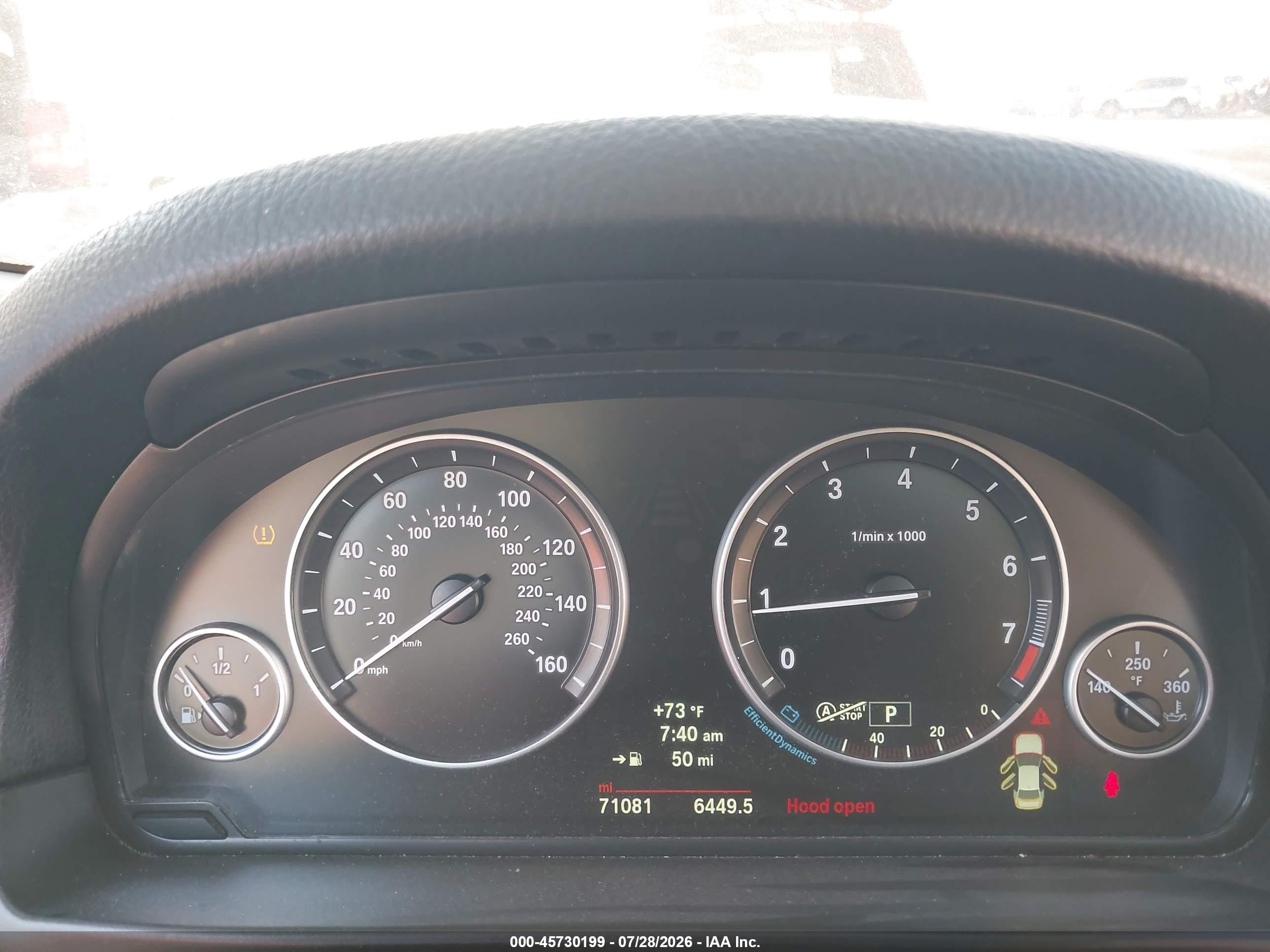 2014 Bmw 528i Blue vin: WBA5A5C51ED503993