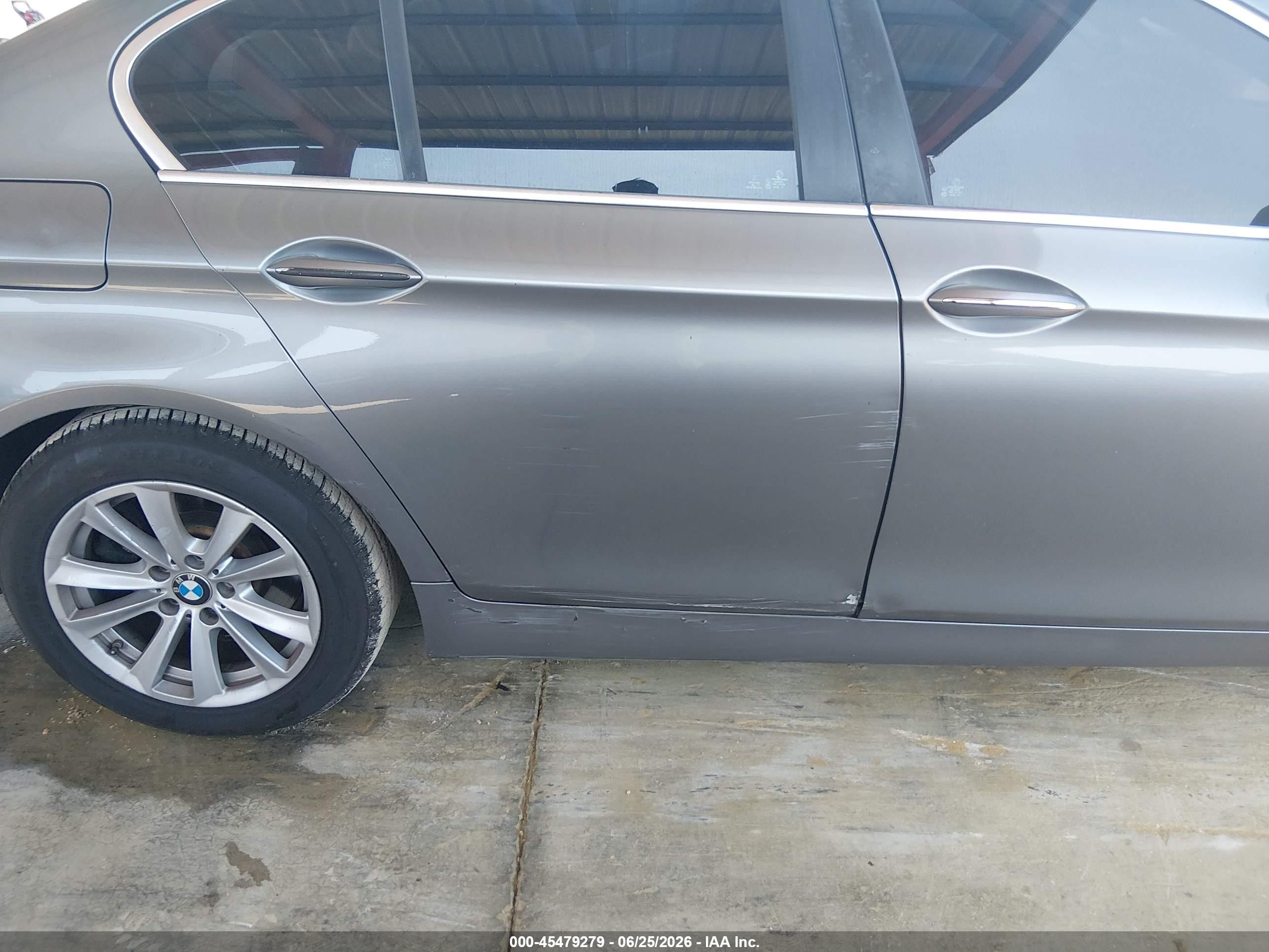 2014 Bmw 528i   Gray vin: WBA5A5C51ED504108
