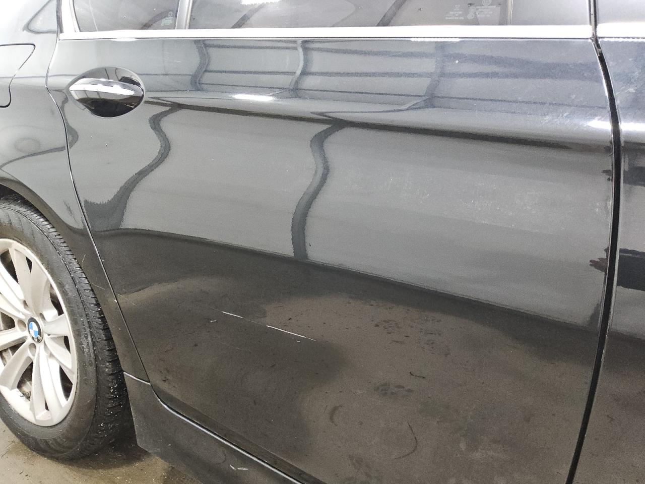 2014 Bmw 528 I Black vin: WBA5A5C51ED507994 Damage: Right Rear Door, Heavy Scratch, 1 To 2 Inches