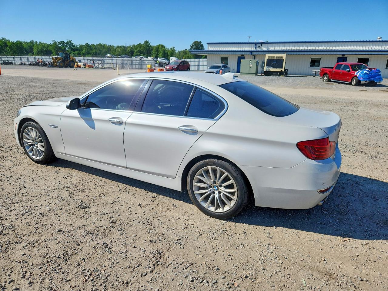 2015 Bmw 528 I White vin: WBA5A5C51FD515000
