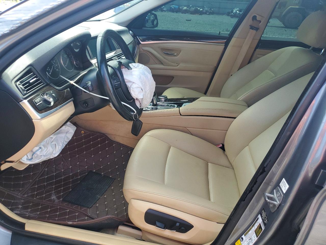 2015 Bmw 528 I Silver vin: WBA5A5C51FD516857