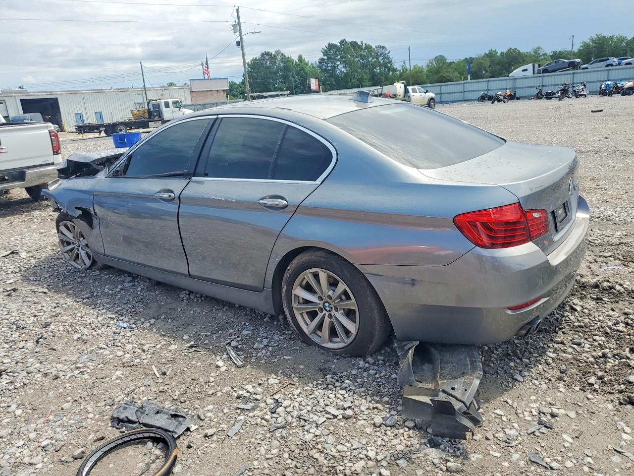 2015 Bmw 528 I Silver vin: WBA5A5C51FD516857