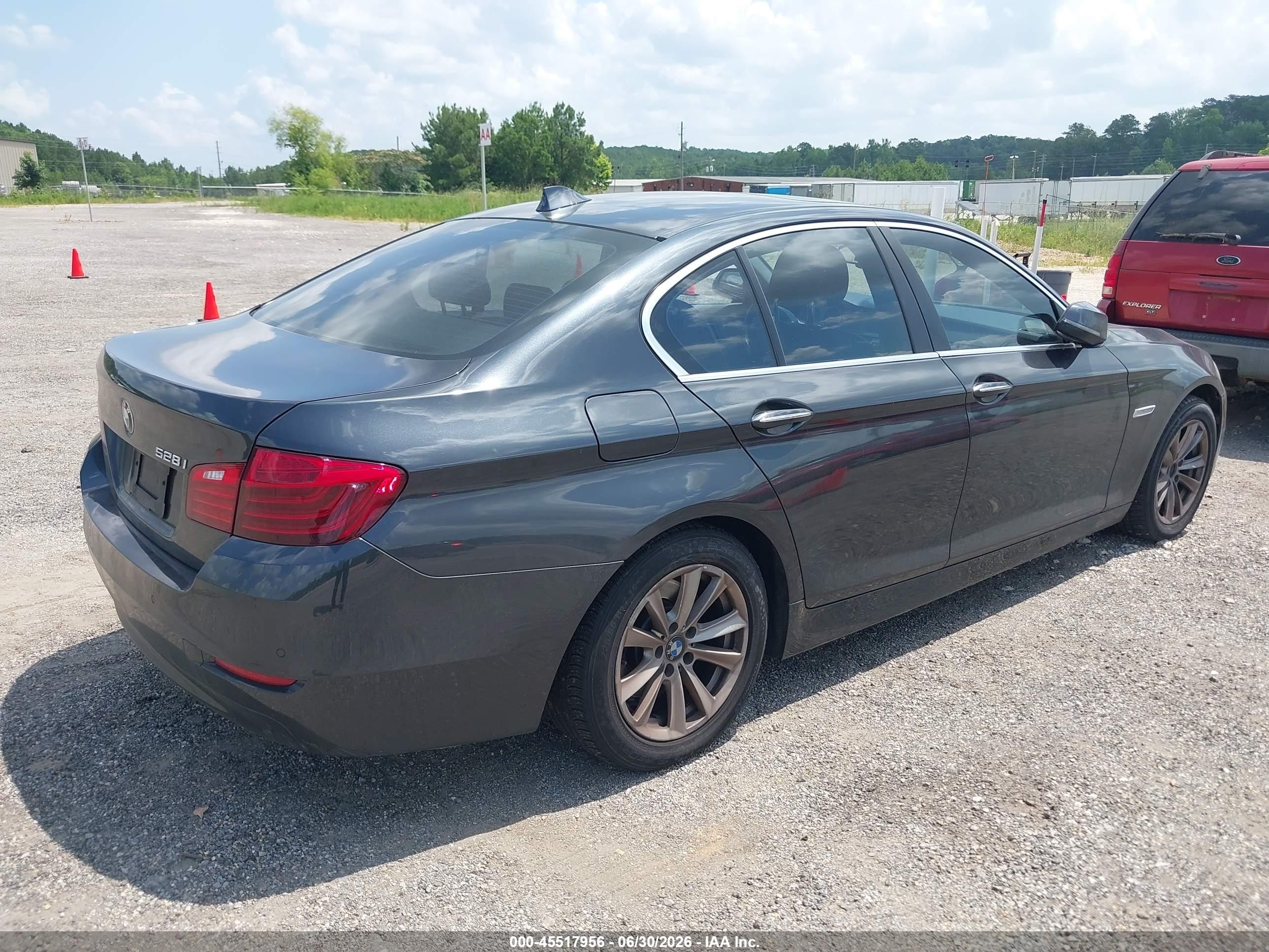 2015 Bmw 528i   Gray vin: WBA5A5C51FD518964