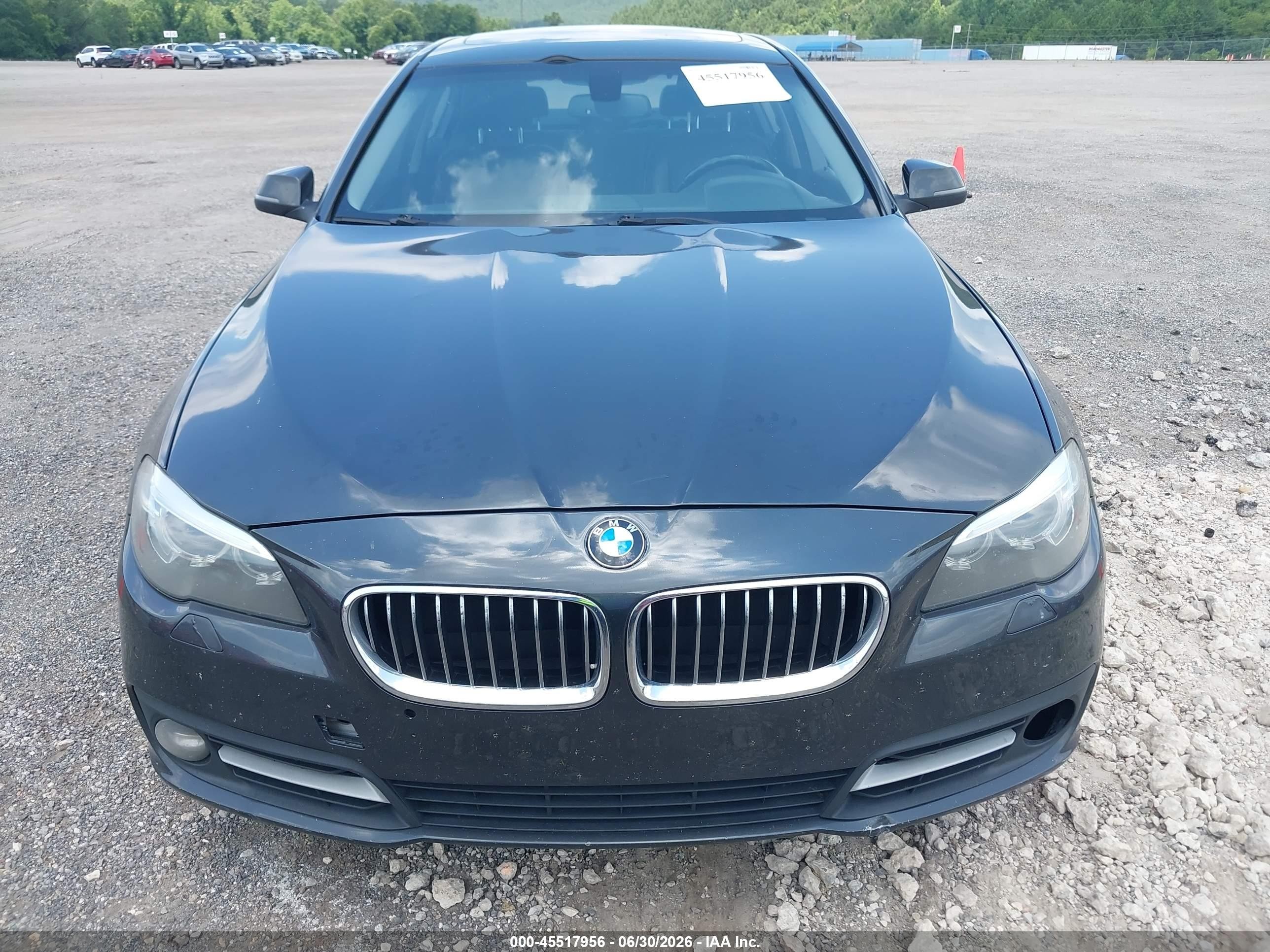 2015 Bmw 528i   Gray vin: WBA5A5C51FD518964