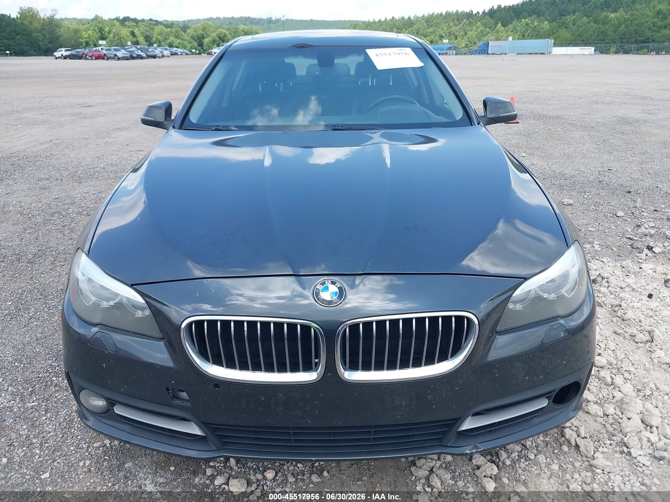 2015 Bmw 528i   Gray vin: WBA5A5C51FD518964
