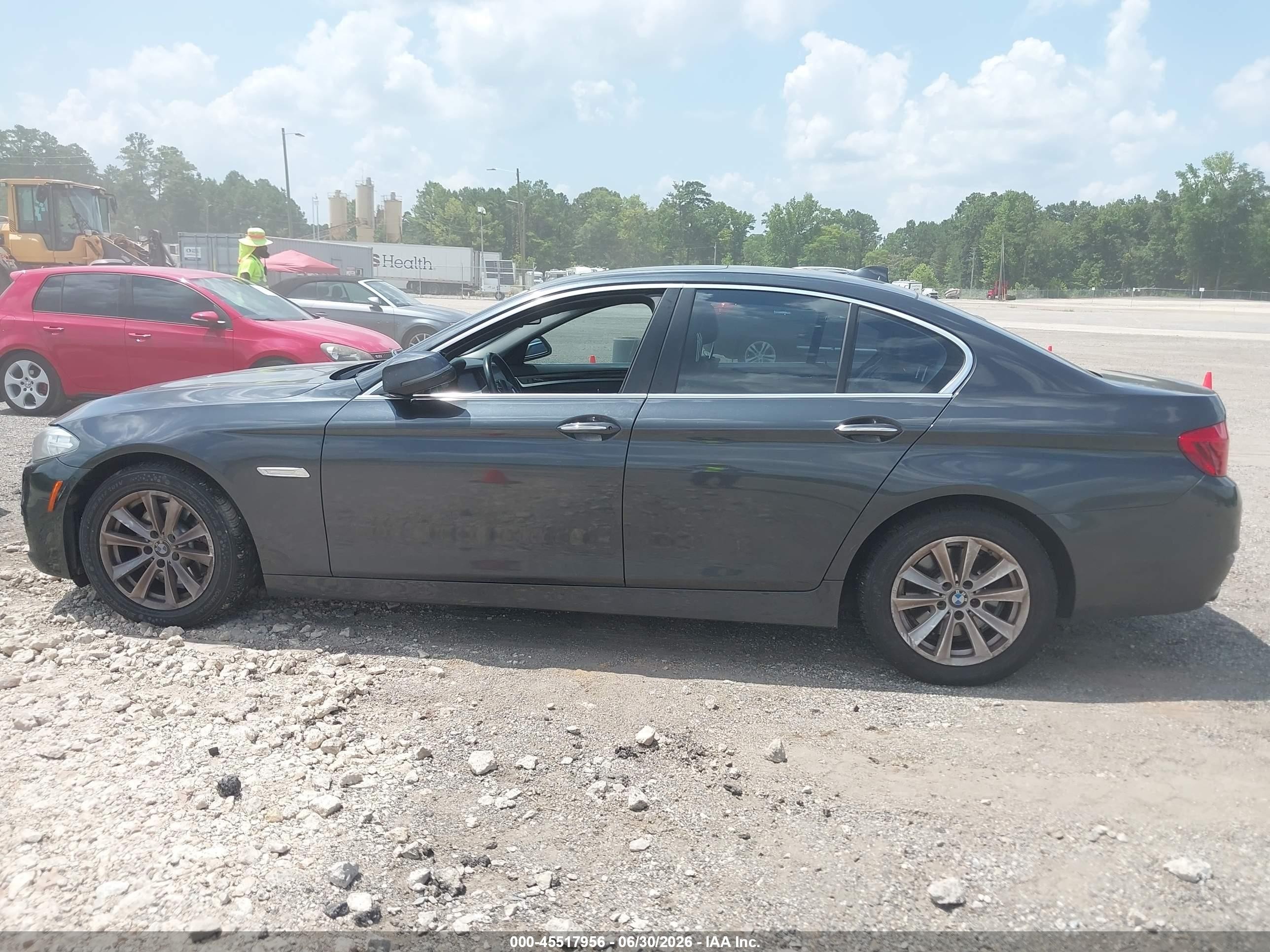 2015 Bmw 528i   Gray vin: WBA5A5C51FD518964