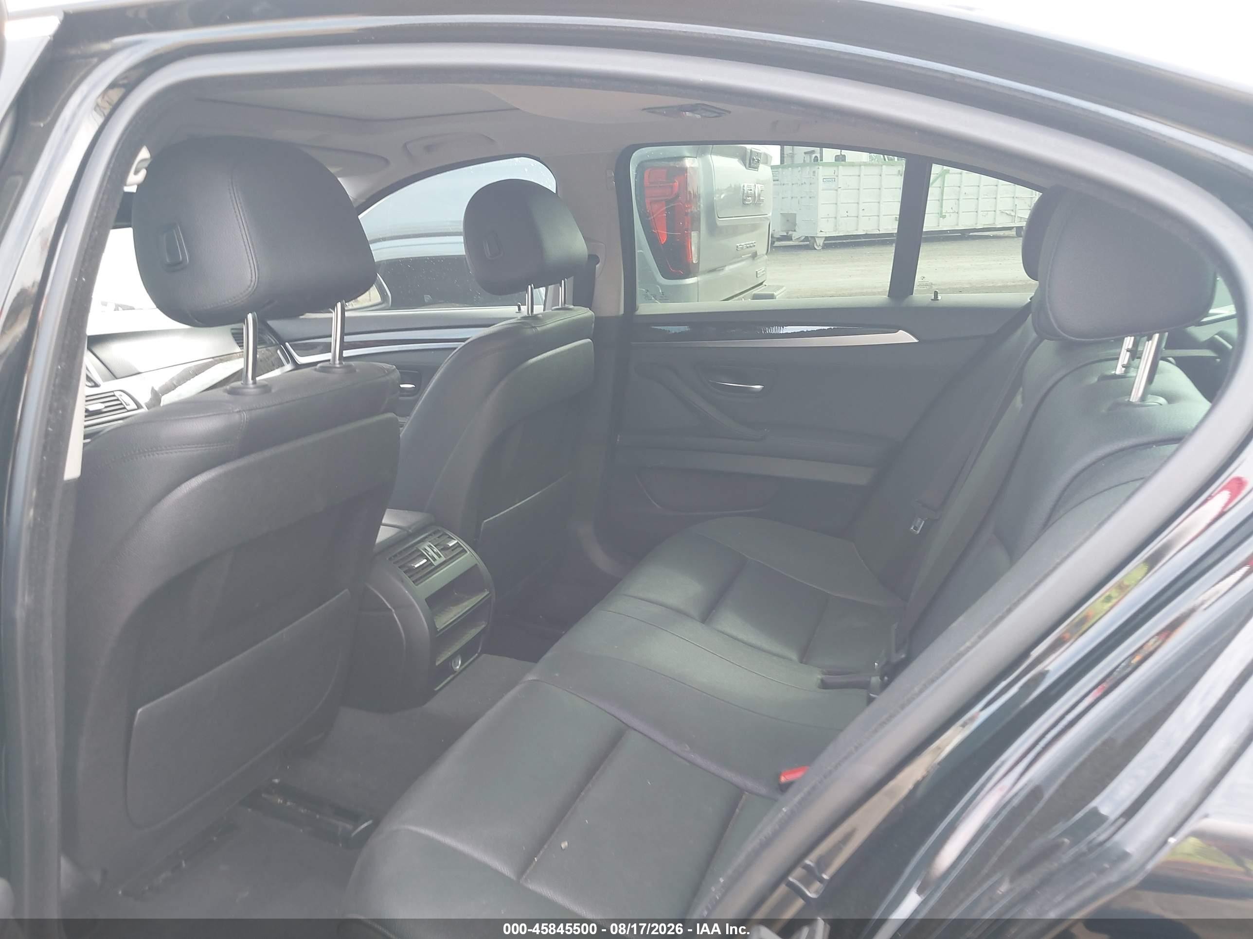 2015 Bmw 528i Black vin: WBA5A5C51FD521900
