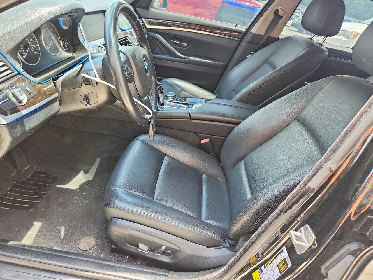 2015 Bmw 528 I Black vin: WBA5A5C51FD522304