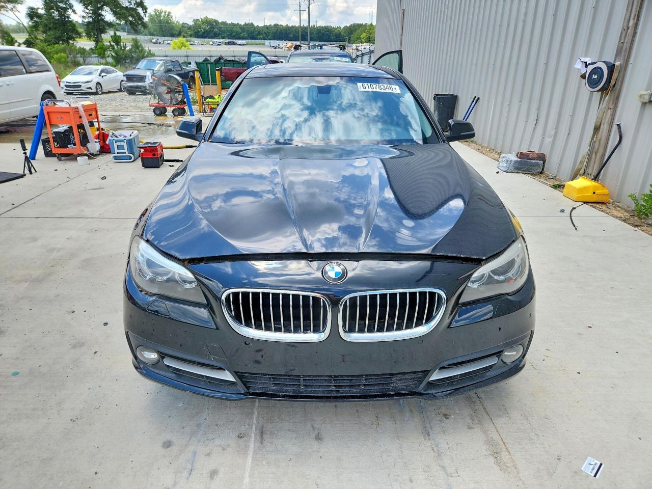 2015 Bmw 528 I Black vin: WBA5A5C51FD522304