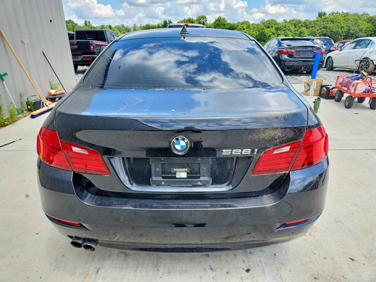 2015 Bmw 528 I Black vin: WBA5A5C51FD522304