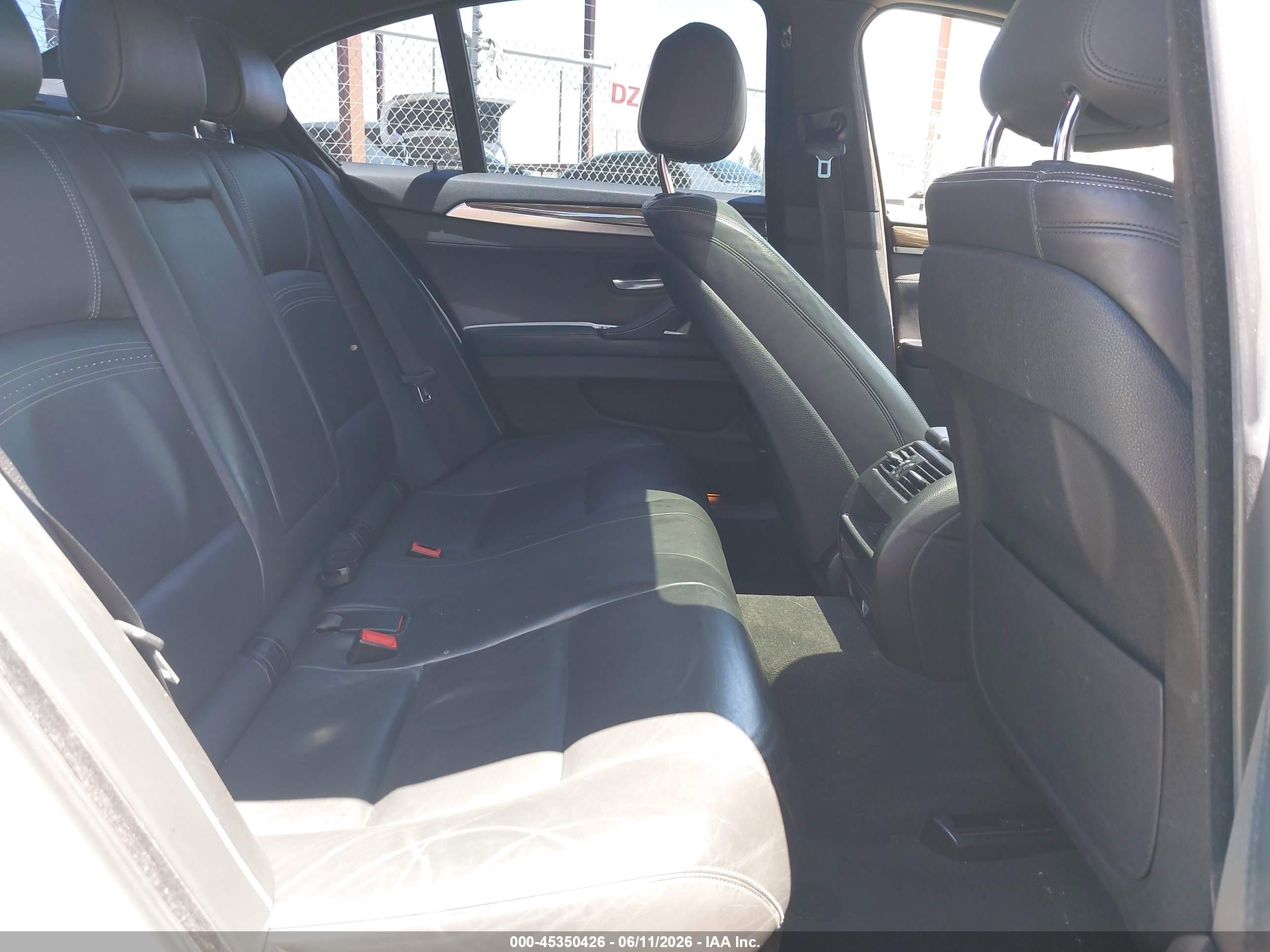 2015 Bmw 528i   White vin: WBA5A5C51FD523114